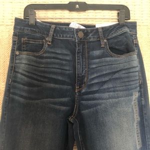 American Eagle Hi-Rise super flare jeans